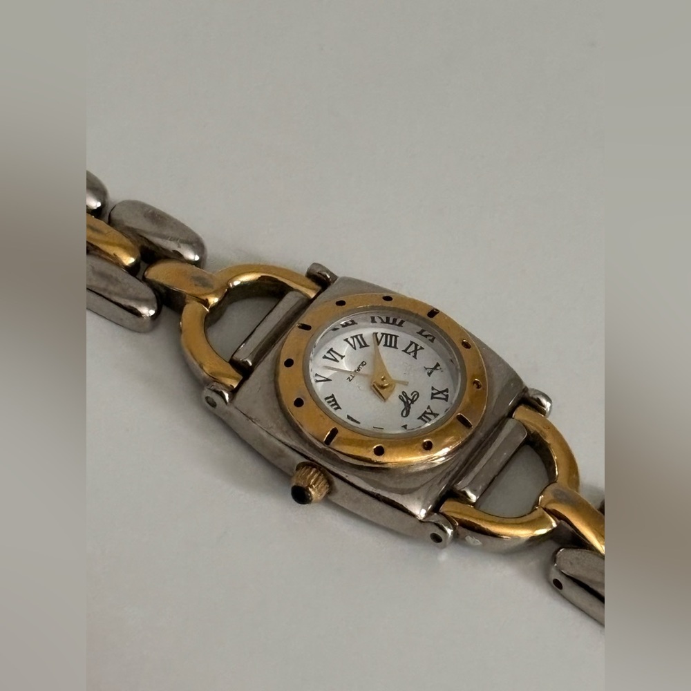 Worthington two tone watch